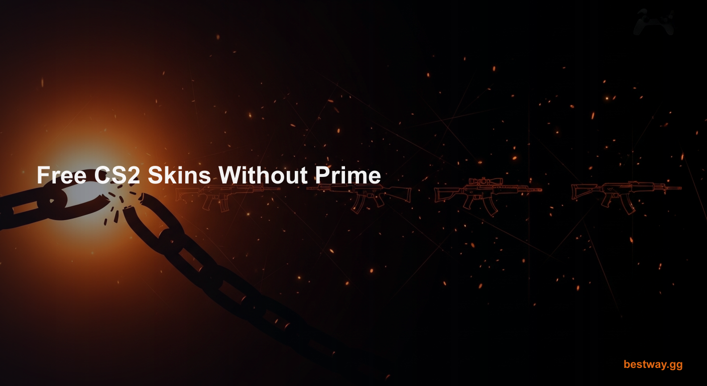 Free CS2 skins without Prime - bestway.gg guide