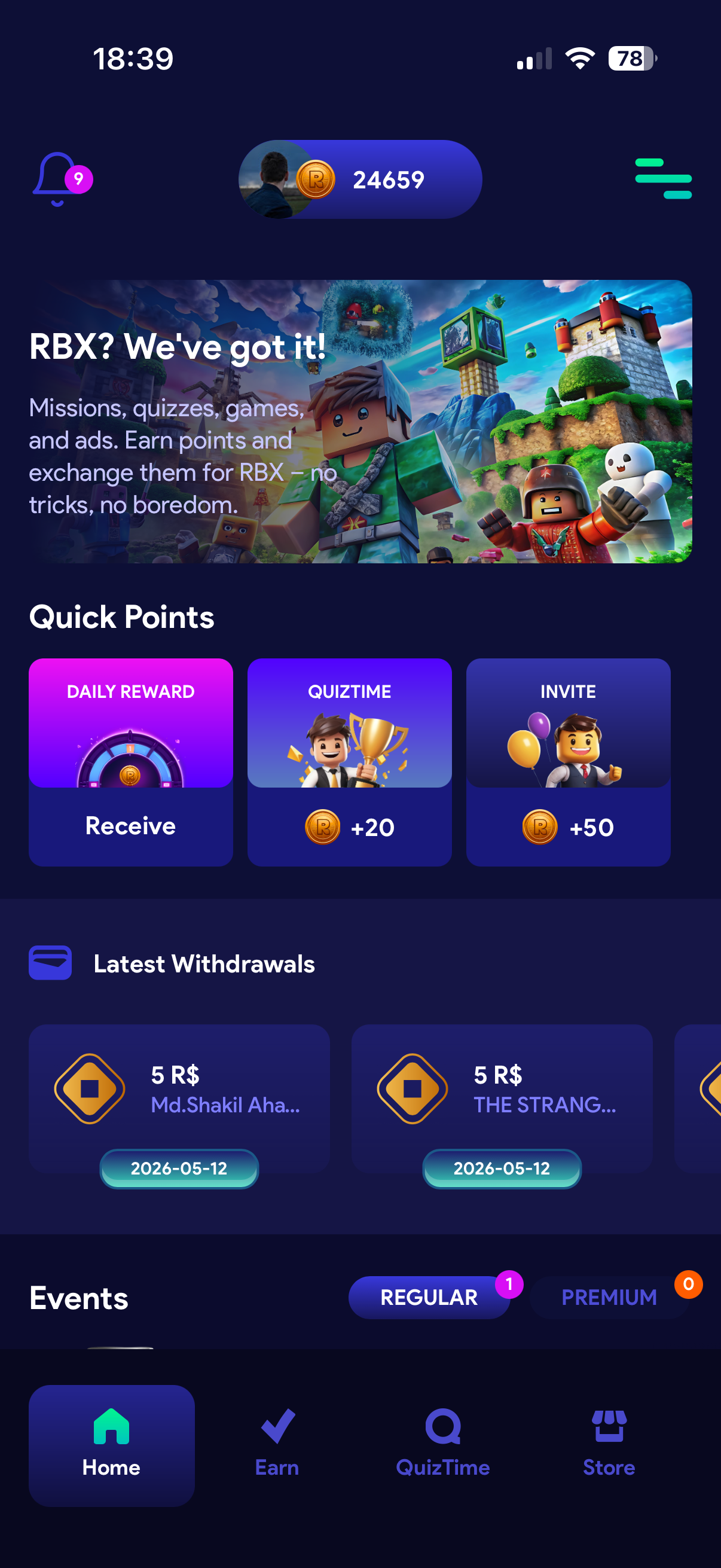 Bestway.gg Robux app screenshot