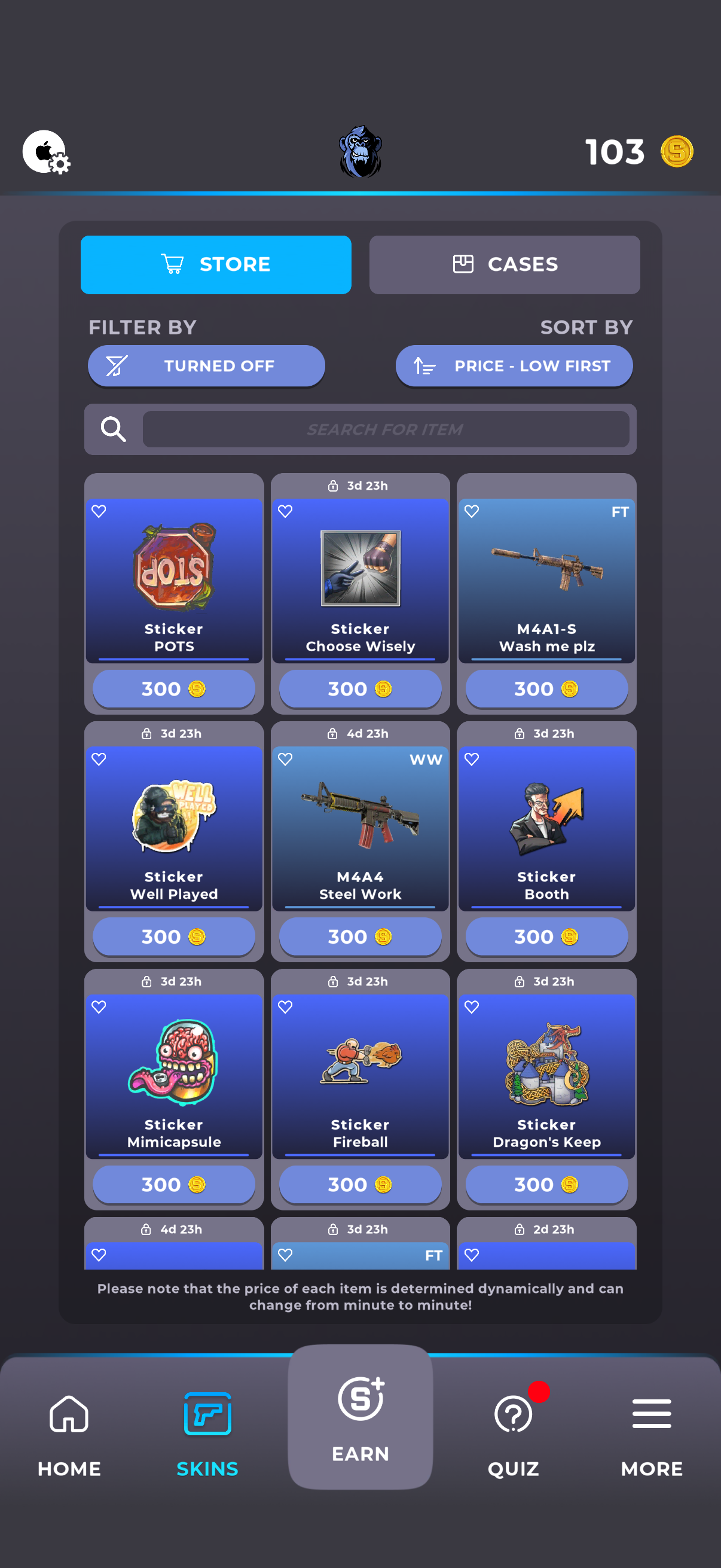 SkinApe app screenshot